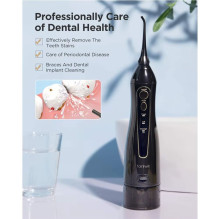 Riff RF-FW1 Wireless Portable IPX7 Irrigator 3-modes / 7 nozzles / 1400mAh / 5W / 300ml watertank Black Riff RF-FW1 Wireless Portable IPX7 Irrigator 3-modes / 7 nozzles / 1400mAh / 5W / 300ml watertank Black