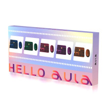 Aula AC306 2in1 2.4G Wireless combo Keyaboard (EN+RU) with Mouse Blue