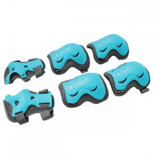 SportVida Children Hard Shell Anatomic Safe Protectors for Elbow & Knees & Palms (size L) Turquoise SportVida Children Hard Shell Anatomic Safe Protectors for Elbow & Knees & Palms (size L) Turquoise