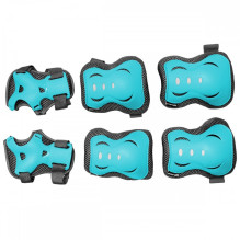 SportVida Children Hard Shell Anatomic Safe Protectors for Elbow & Knees & Palms (size L) Turquoise SportVida Children Hard Shell Anatomic Safe Protectors for Elbow & Knees & Palms (size L) Turquoise