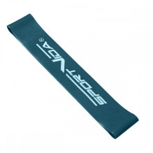 SportVida Fitness & GYM Expander Rubber training Mini band 600 * 50 * 1.4MM (15-20kg) Blue SportVida Fitness & GYM Expander Rubber training Mini band 600 * 50 * 1.4MM (15-20kg) Blue