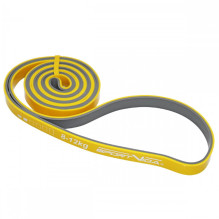 „SportVida Fitness GYM“ guminė treniruočių juosta 2080 * 15 * 4,5 MM (8-12 kg) geltona „SportVida Fitness GYM“ guminė treniruočių juosta 2080 * 15 * 4,5 MM (8-12 kg) geltona