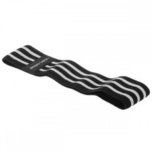 SportVida Fitness &amp; Crossfit High Resistance Band Fabric Rubber for buttock &amp; lower muscle 40*8cm Grey