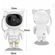 „Riff Star“ projektoriaus galaktikos naktinė lemputė - astronauto žvaigždėtą LED lempą su nuotolinio valdymo pultu / lai „Riff Star“ projektoriaus galaktikos naktinė lemputė - astronauto žvaigždėtą LED lempą su nuotolinio valdymo pultu / lai