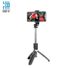 „Riff L02“ universali belaidė asmenukių lazda (išsiskleidžia 100 cm) su trikoju / užrakto mygtuku, juoda „Riff L02“ universali belaidė asmenukių lazda (išsiskleidžia 100 cm) su trikoju / užrakto mygtuku, juoda