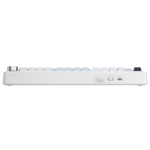 Aula F75 RU / EN Layout Mechanical keyboard Light Blue + White + Black purple Reaper switch