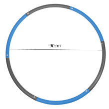 „SportVida“ sulankstomas putplasčio paviršius, hula lankas, 90 cm, 700 g, pilkas / mėlynas „SportVida“ sulankstomas putplasčio paviršius, hula lankas, 90 cm, 700 g, pilkas / mėlynas