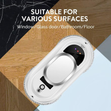 Riff RF836 Window Vacuum Cleaner Super Suction / Intelligent Anti-Drop and Power Off Battery Life with Remote Control fo Riff RF836 Window Vacuum Cleaner Super Suction / Intelligent Anti-Drop and Power Off Battery Life with Remote Control fo