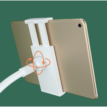 iKaku KSC-430 Universal Desktop Mobile Phone and Tablet Holder with Clip White iKaku KSC-430 Universal Desktop Mobile Phone and Tablet Holder with Clip White