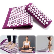 Riff MM01 Acupressure massage mat with cushion (73x44x2cm) Black Riff MM01 Acupressure massage mat with cushion (73x44x2cm) Black
