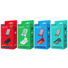 iKaku KSC-386 Desktop Mobile Phone Holder with Qi 10W Charging Function Grey