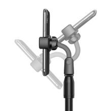 iKaku KSC-322 BOYUAN 360° pasukamas universalus mobiliojo telefono laikiklis, juodas iKaku KSC-322 BOYUAN 360° pasukamas universalus mobiliojo telefono laikiklis, juodas
