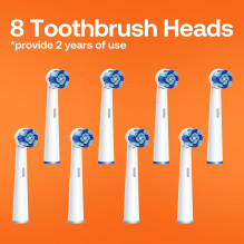 Bitvae R2 Electric toothbrush x8 brushes / travel case / cable Black