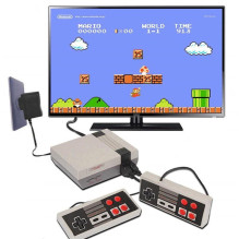 „Riff AV620 Retro TV AV“ analoginė žaidimų konsolė su dviem valdikliais ir 620 integruotų žaidimų