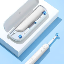 Bitvae R2 Electric toothbrush x8 brushes / travel case / cable White Bitvae R2 Electric toothbrush x8 brushes / travel case / cable White