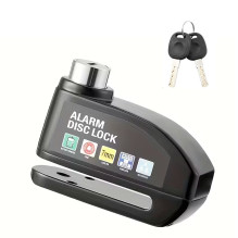 Riff LOCK07 Universal Alarm disc brake lock Bicycles / E-Scooters / Tricycles / Strollers Black