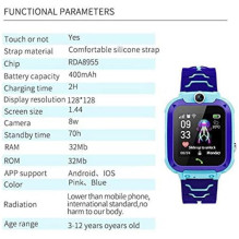Riff Q12 See Me Wi-Fi / Sim GPS Tracking Kids Watch with Voice Call &amp; Chat Camera Pink