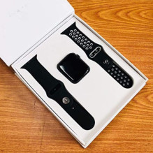 Riff T55 Aluminum Sport Smart Watch with Heartrate &amp; Blood presure monitor + extra strap Black