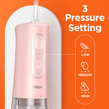 Bitvae C2 Irrigator 260ml water tank / x6 nozzles / 3 modes / 30-100PSI Pink