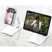 Dudao F10XS Smartphone & Tablet PC (4.72 to 12.9'' max) Foldable Table Stand Stand Holder White Dudao F10XS Smartphone & Tablet PC (4.72 to 12.9'' max) Foldable Table Stand Stand Holder White