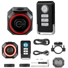 Arruzzo L47I anti-theft bike tail light alarm with remote control Arruzzo L47I anti-theft bike tail light alarm with remote control
