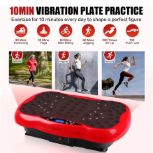 Riff EX200 Vibration plate (1-120 speed) / remote control / LCD screen / Pre-Set program