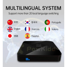 „Riff GAMEBOX B-01“ žaidimų konsolė, mini TV dėžutė su 30 000 žaidimų, 64 GB, juoda