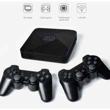 Riff GAMEBOX B-01 Game Console Mini TV Box with 30000 Games 64 Gb Black