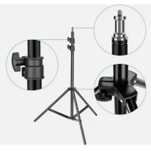 Riff Universal Stable Metal Tripod Stand 2.1m max Black Riff Universal Stable Metal Tripod Stand 2.1m max Black