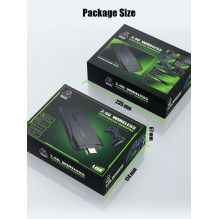 RIFF PK-09 Lite HDMI Retro Mini 4K žaidimų konsolė Linux 4100 vaizdo grotuvas žaidimų konsolė su belaidžiais valdikliais