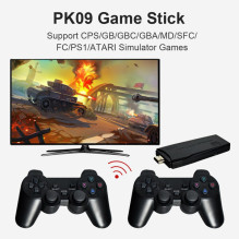 RIFF PK-09 Lite HDMI Retro Mini 4K žaidimų konsolė Linux 4100 vaizdo grotuvas žaidimų konsolė su belaidžiais valdikliais