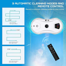Riff RF-VAC625 Window Vacuum Cleaning robot 90W 100-240V 3-modes / with spraying