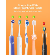 Bitvae X122 Universal Toothbrush sterilizer with LED smart screen 1800mAh White Bitvae X122 Universal Toothbrush sterilizer with LED smart screen 1800mAh White