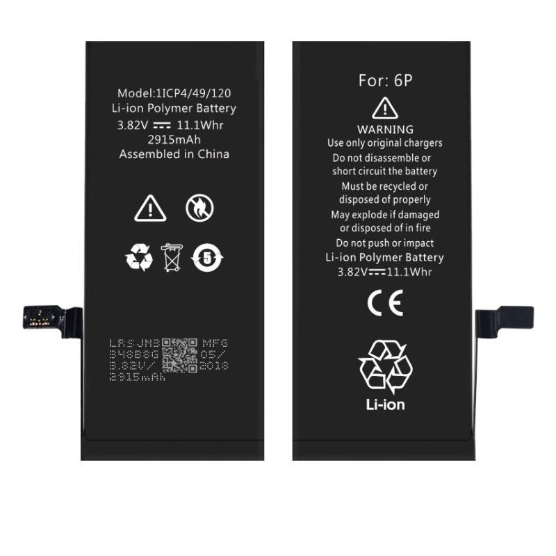 Riff 616-0770 Analog Battery for iPhone 6 Plus Li-Ion 2915mAh