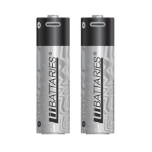 Liibattaries USB-C Rechargeable Powerful batteries Lithium-Ion 18650 2000mAh 3.7V (2pcs)