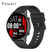 „Kieslect Kr“ išmanusis laikrodis su fintess / sekikliu / širdies ritmo ir Sp02 monitoriumi 1,32 colio AMOLED / juodas