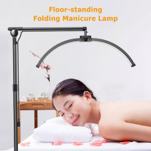Riff F700B Half-Moon Floor standing lamp 32W 3 lightning modes 4000lm Black