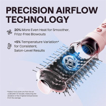 Wavytalk Hair styling comb - Air Sculpt 5in1 Pink