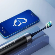 Bitvae S2 Bluetooth Electric toothbrush 5 modes / x4 brushes / timer Black Bitvae S2 Bluetooth Electric toothbrush 5 modes / x4 brushes / timer Black