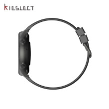 Kieslect Kr Calling Smart Watch with fintess / tracker / Hear rate &amp; Sp02 monitor 1.32'' Amoled / Black
