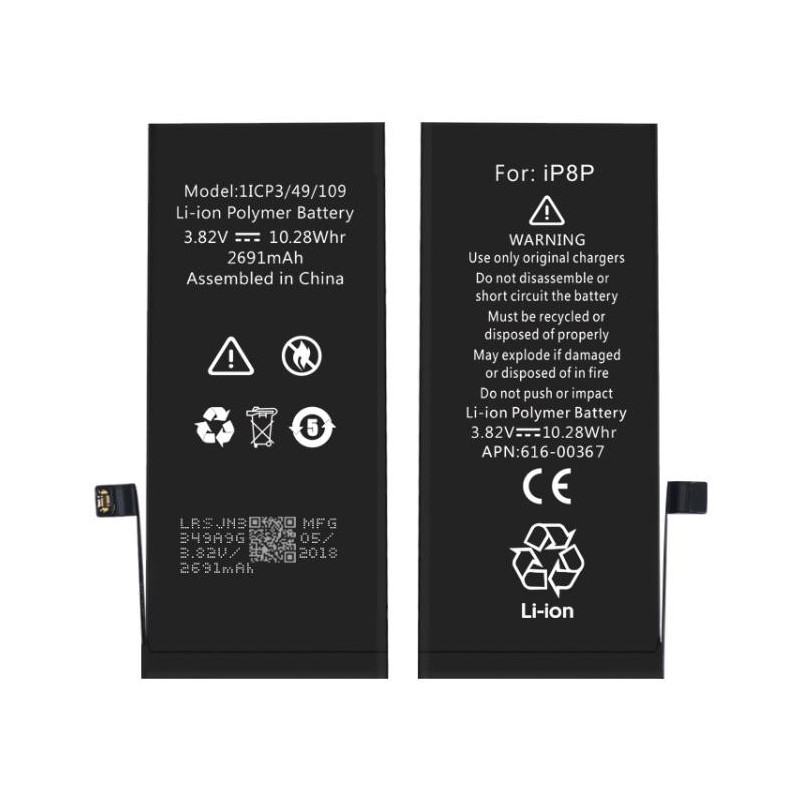 Riff Battery for iPhone 8 Plus Li-Ion 2691mAh