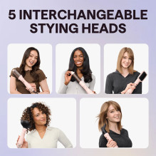 Wavytalk Hair styling comb - Air Sculpt 5in1 Pink
