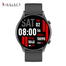 „Kieslect Kr“ išmanusis laikrodis su fintess / sekikliu / širdies ritmo ir Sp02 monitoriumi 1,32 colio AMOLED / juodas