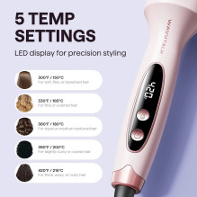 Wavytalk Blowout Boost Hair styling comb Pink