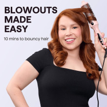 Wavytalk Blowout Boost Hair styling comb Pink