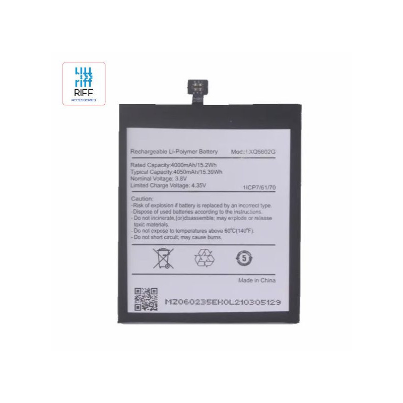 Riff XQ6602G Battery for CAT S62 1ICP7 / 61 / 70 4050mAh Li-Polymer