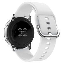 Riff silicone strap for Samsung Galaxy Watch with width 20mm White