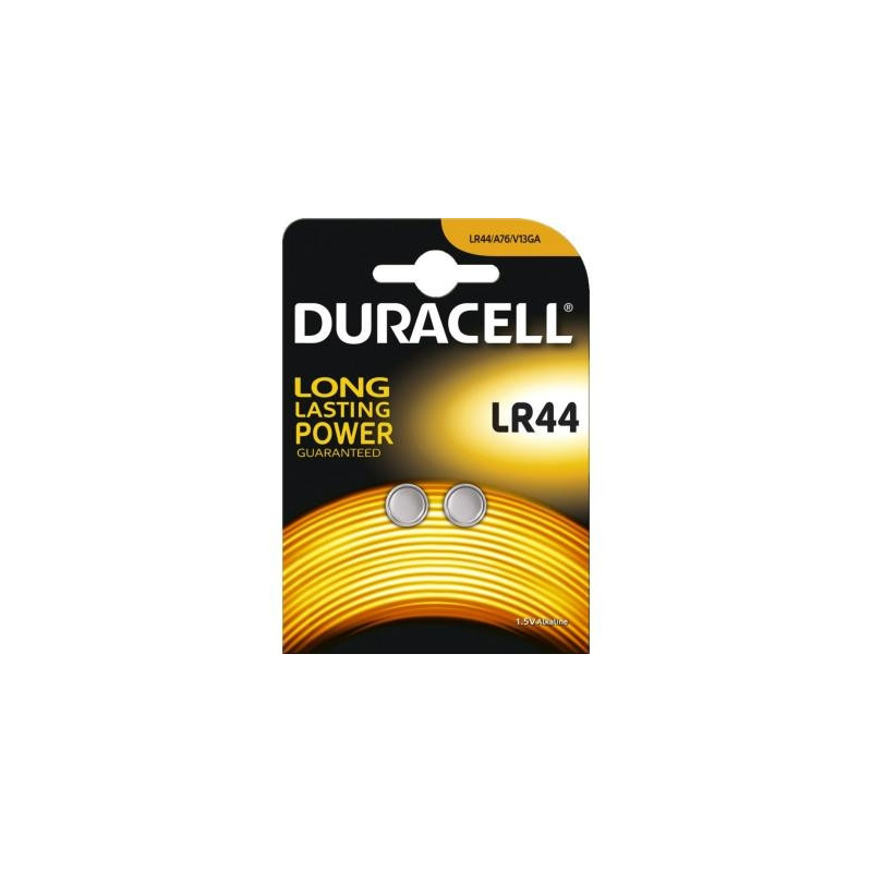 Duracell LR44 Tablet battery blister package (2 pcs)