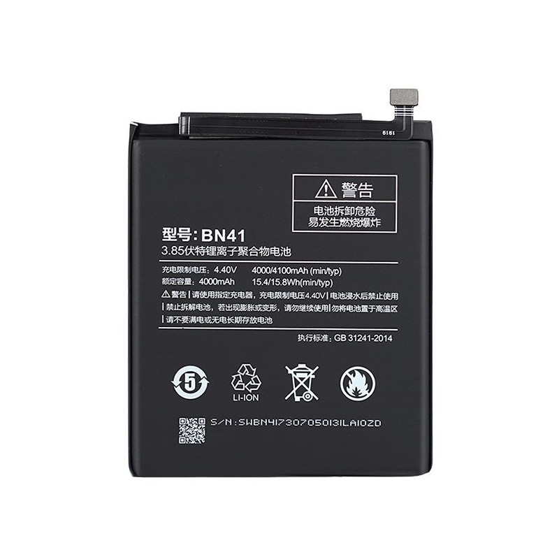 Battery Riff for Xiaomi BN41 Li-Ion 4000 mAh