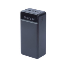 „Riff YM-407S Mega 30000mah“ išorinė baterija, 2x USB 2.1A, maksimali išvestis / „Micro USB“ + USB-C įvestis + 3 laidai, „Riff YM-407S Mega 30000mah“ išorinė baterija, 2x USB 2.1A, maksimali išvestis / „Micro USB“ + USB-C įvestis + 3 laidai,